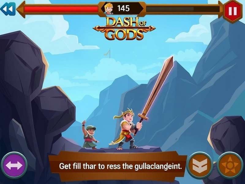 Dash Of Ancient Gods Game Screenshot